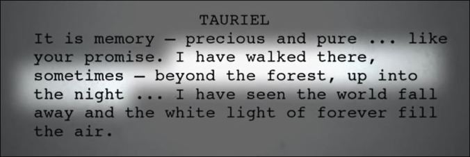 tauriel script